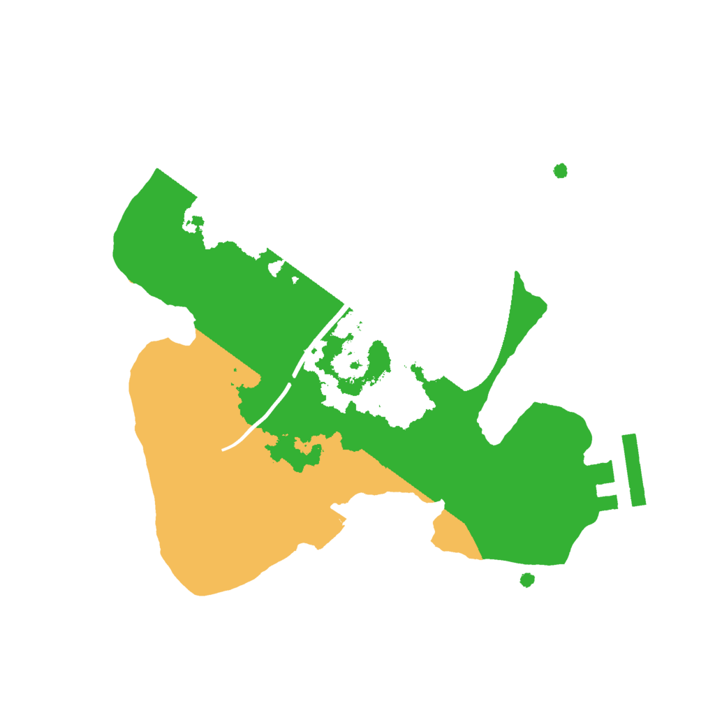 Biome Rust Map: Procedural Map, Size: 2000, Seed: 1837350094