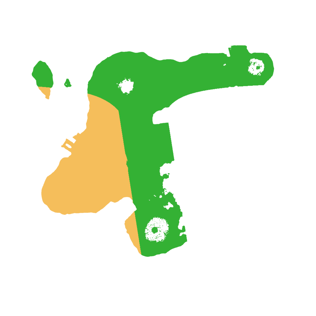 Biome Rust Map: Procedural Map, Size: 2000, Seed: 1846389926