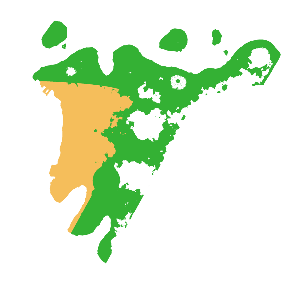 Biome Rust Map: Procedural Map, Size: 3000, Seed: 42861573