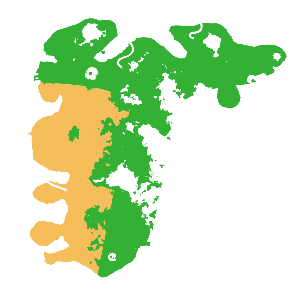 Biome Rust Map: Procedural Map, Size: 3600, Seed: 182771767