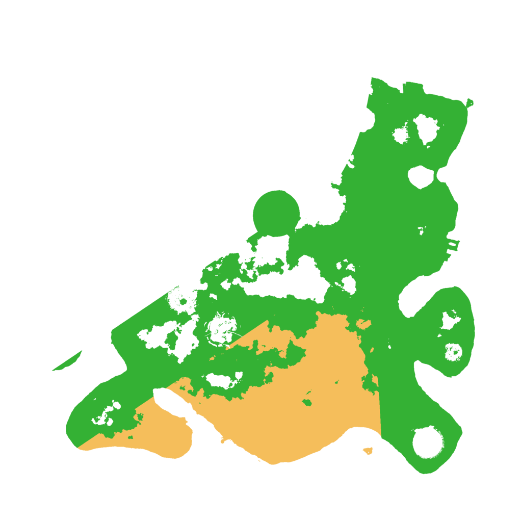 Biome Rust Map: Procedural Map, Size: 3000, Seed: 5050505