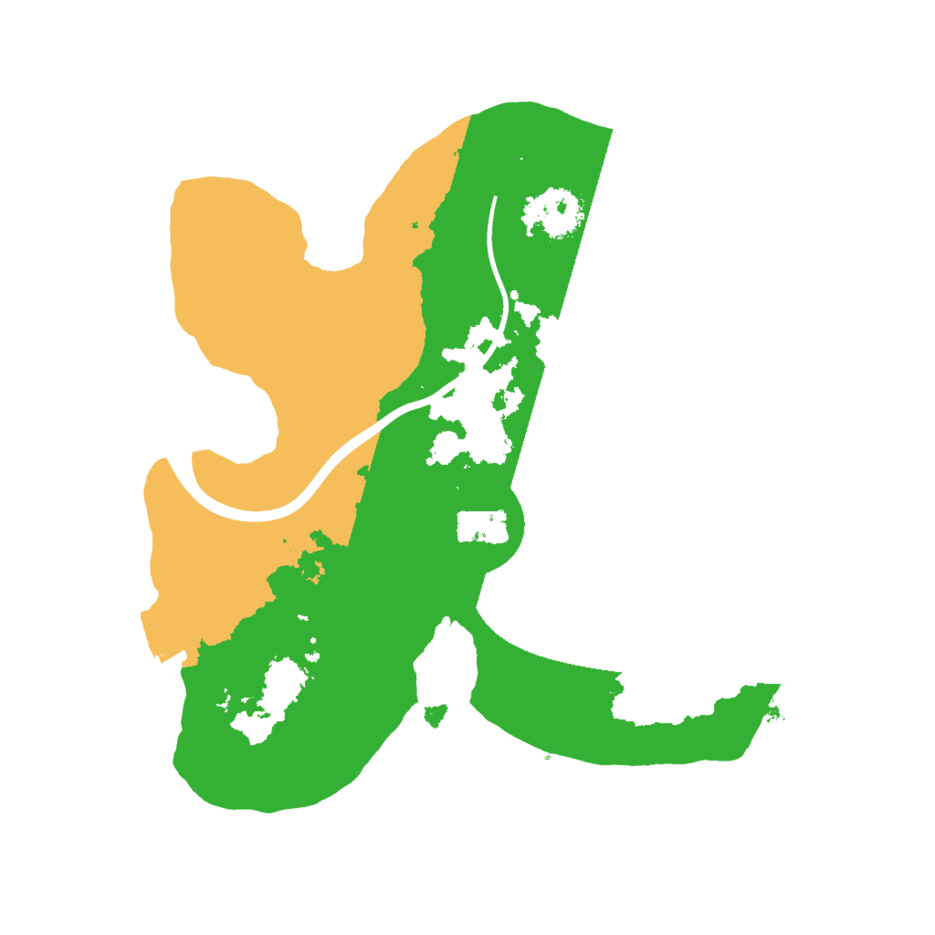 Biome Rust Map: Procedural Map, Size: 2000, Seed: 66141235