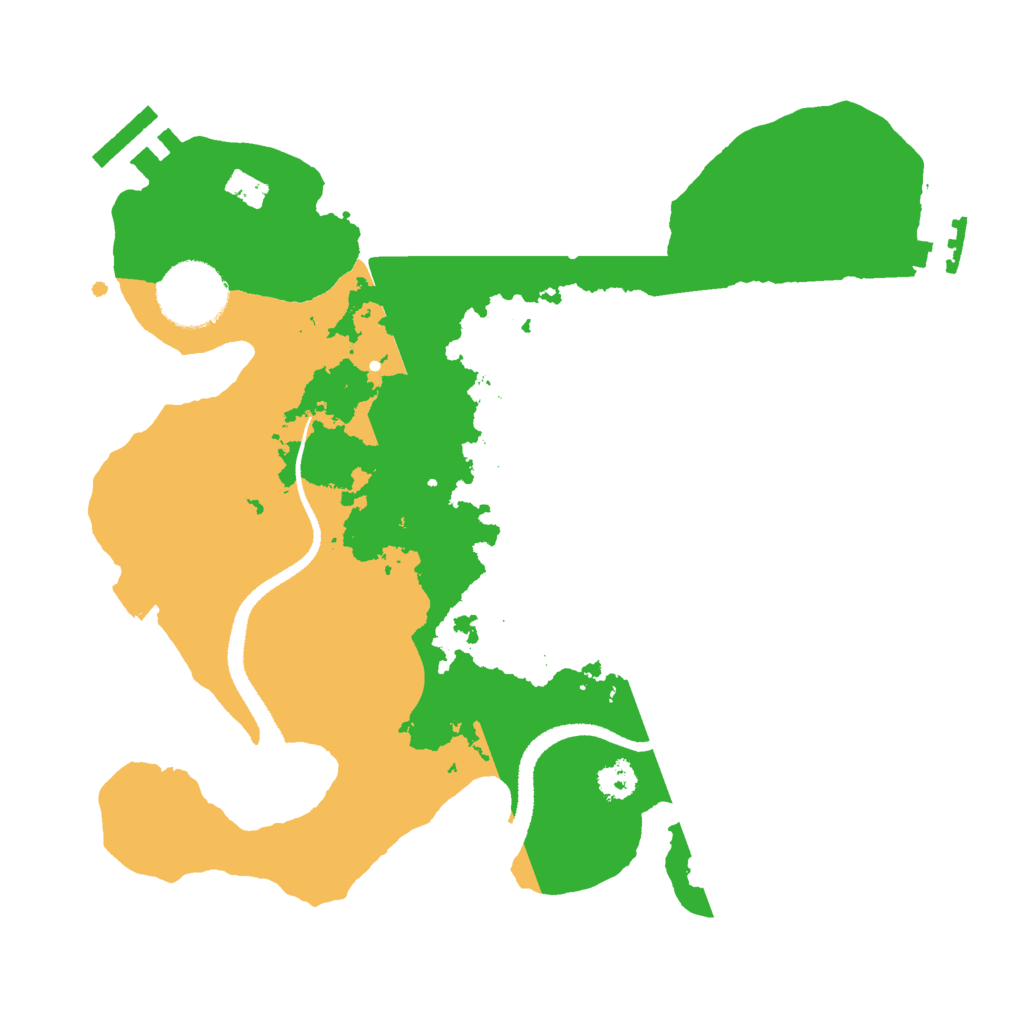 Biome Rust Map: Procedural Map, Size: 2700, Seed: 578903
