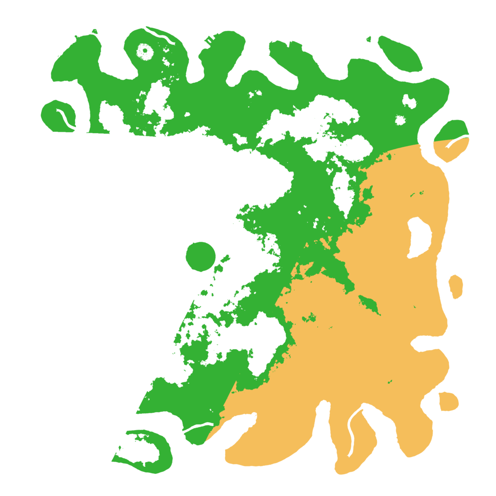 Biome Rust Map: Procedural Map, Size: 4500, Seed: 13378