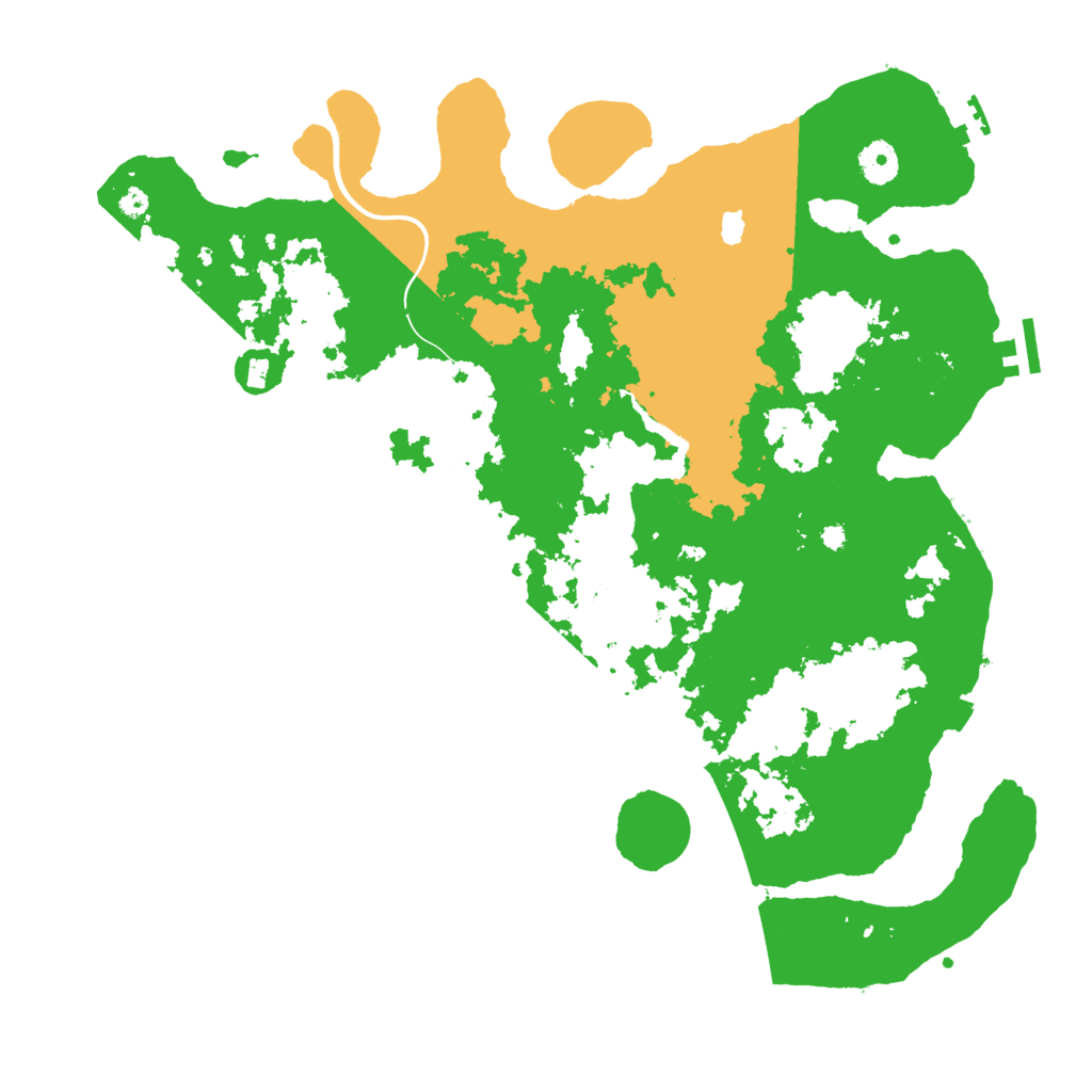 Biome Rust Map: Procedural Map, Size: 4000, Seed: 56451