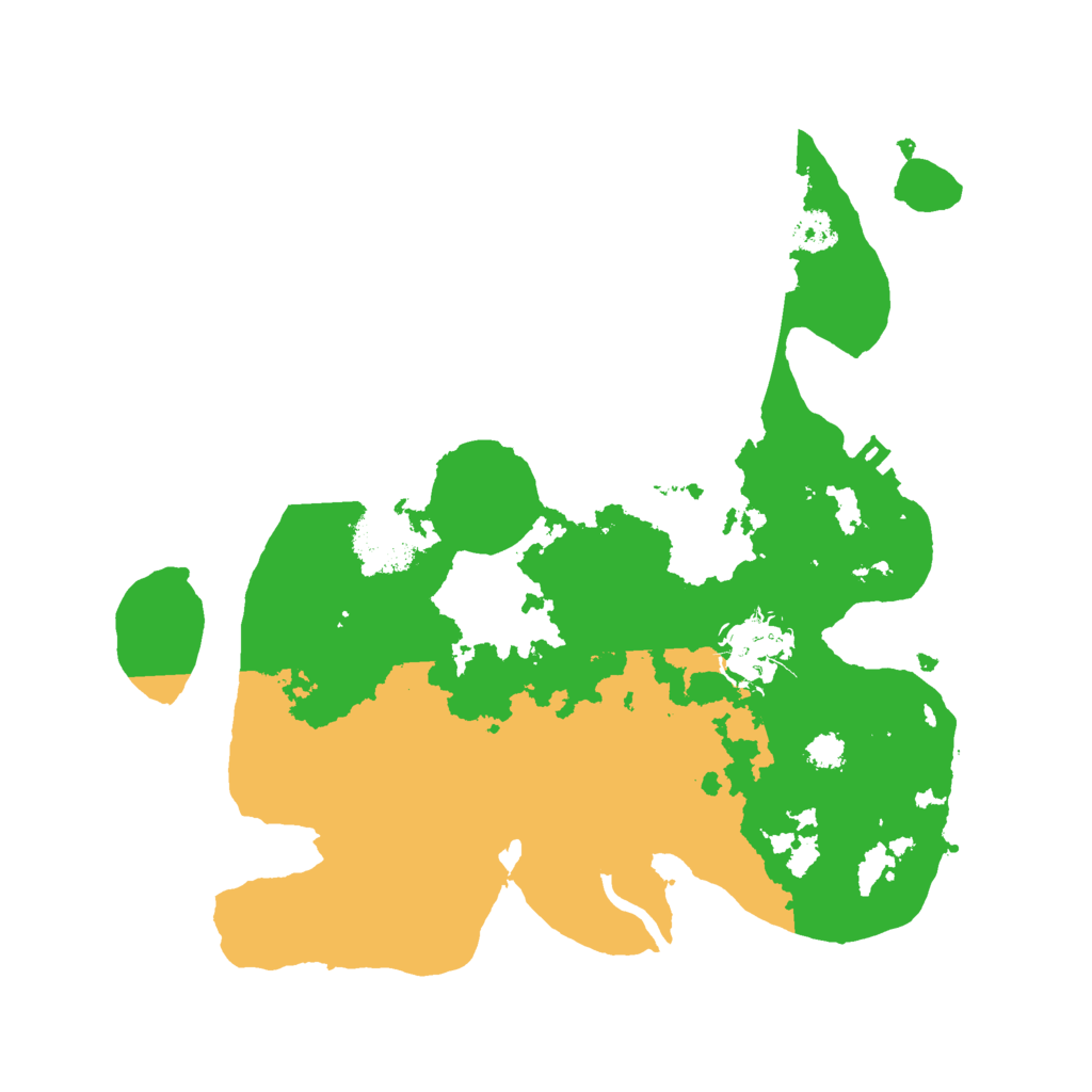 Biome Rust Map: Procedural Map, Size: 2700, Seed: 713476667