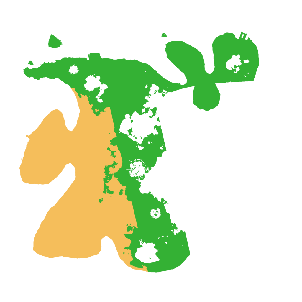 Biome Rust Map: Procedural Map, Size: 3000, Seed: 1099667440