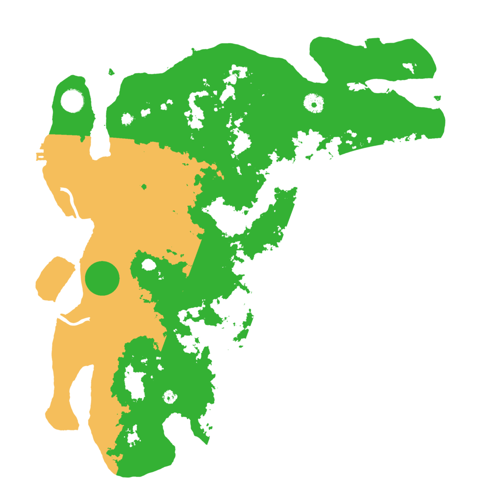 Biome Rust Map: Procedural Map, Size: 3850, Seed: 63161671