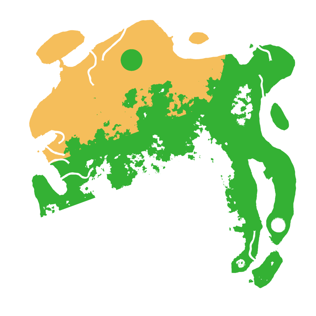 Biome Rust Map: Procedural Map, Size: 3850, Seed: 1386809487