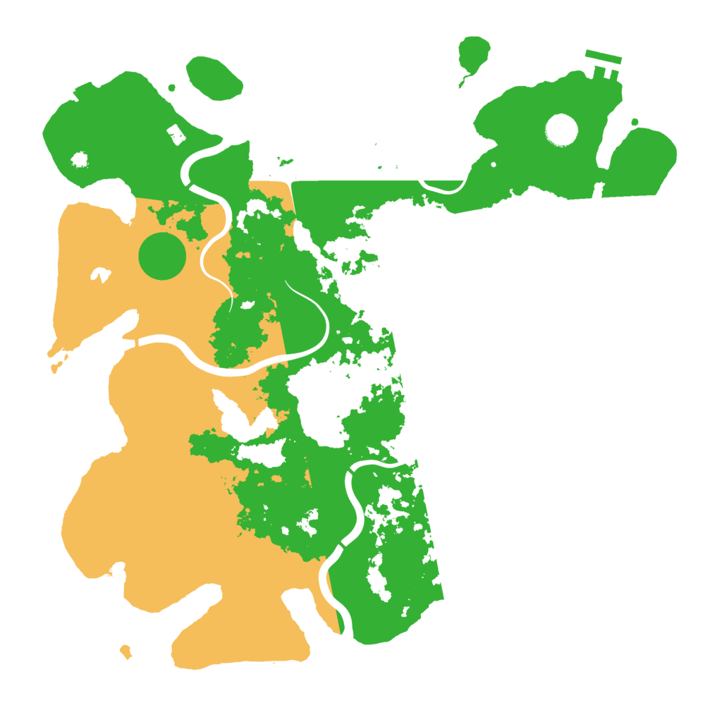 Biome Rust Map: Procedural Map, Size: 4000, Seed: 454666208