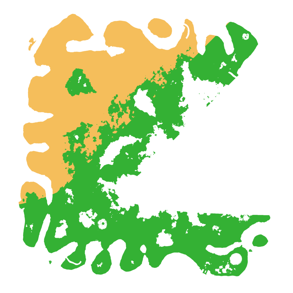 Biome Rust Map: Procedural Map, Size: 4500, Seed: 339867
