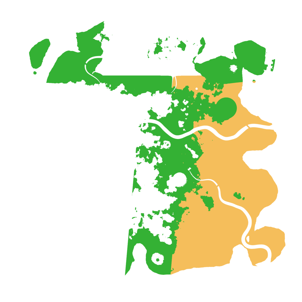 Biome Rust Map: Procedural Map, Size: 3750, Seed: 1663225389