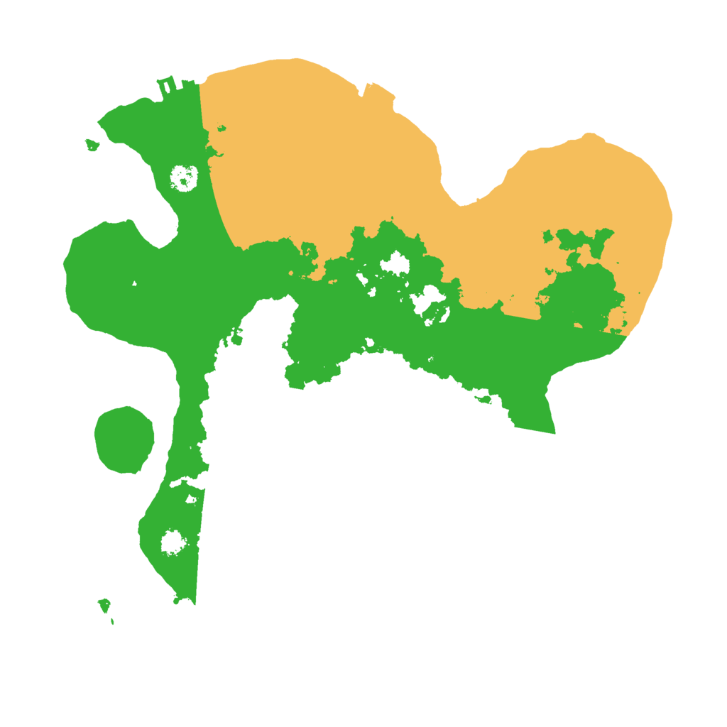 Biome Rust Map: Procedural Map, Size: 2700, Seed: 49476288