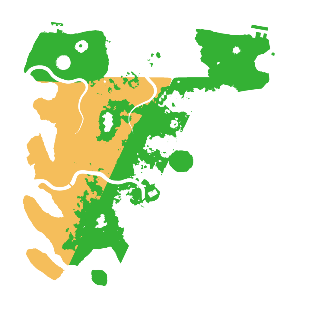 Biome Rust Map: Procedural Map, Size: 3750, Seed: 585981