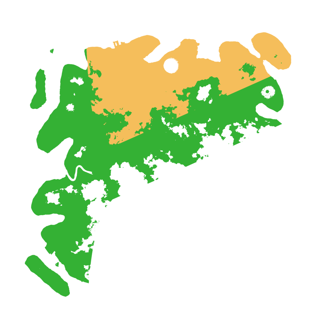 Biome Rust Map: Procedural Map, Size: 3800, Seed: 24021348