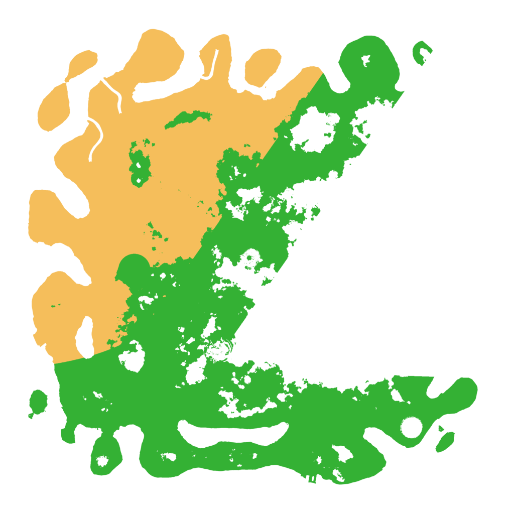 Biome Rust Map: Procedural Map, Size: 4250, Seed: 90222173