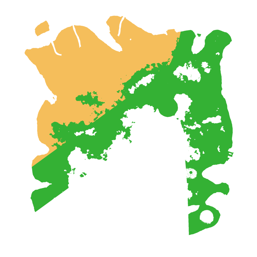 Biome Rust Map: Procedural Map, Size: 3500, Seed: 834312185