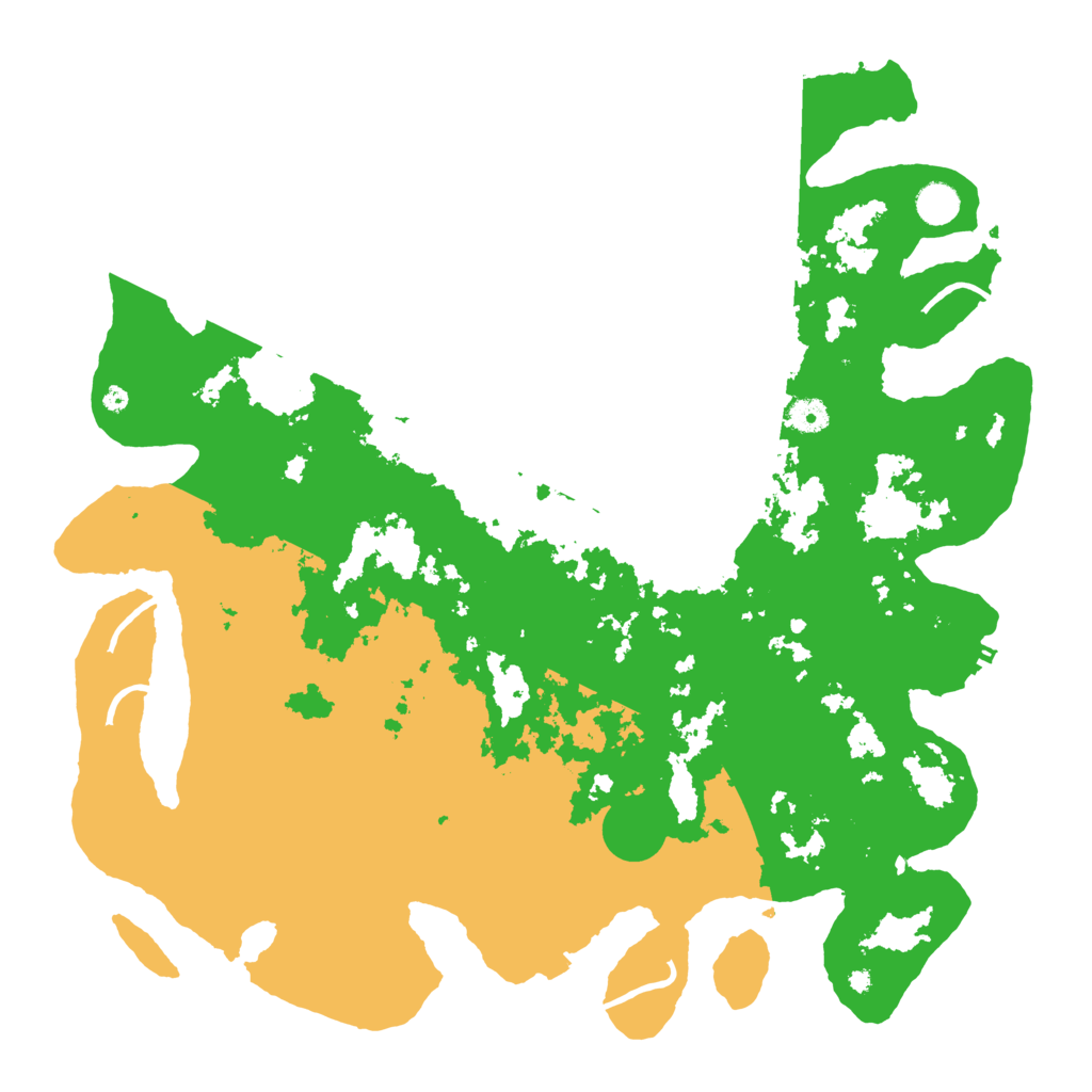 Biome Rust Map: Procedural Map, Size: 4500, Seed: 642645031