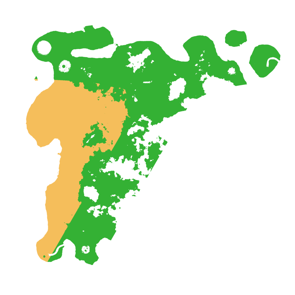 Biome Rust Map: Procedural Map, Size: 3700, Seed: 785932499