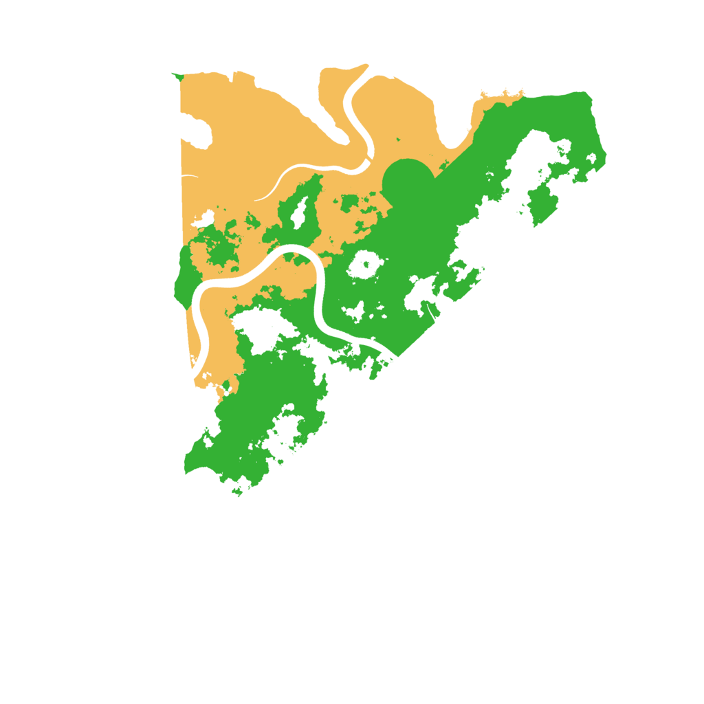 Biome Rust Map: Procedural Map, Size: 3750, Seed: 254395262