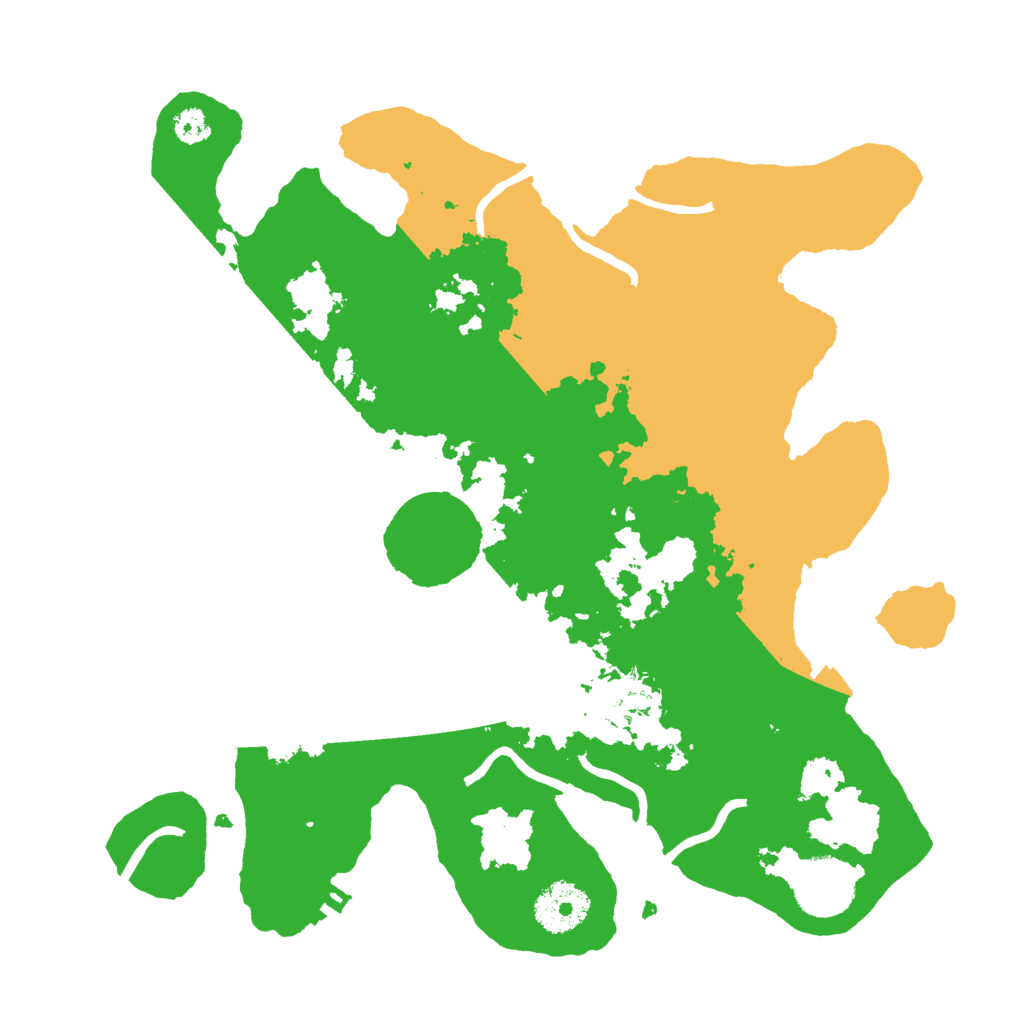Biome Rust Map: Procedural Map, Size: 3000, Seed: 882139688