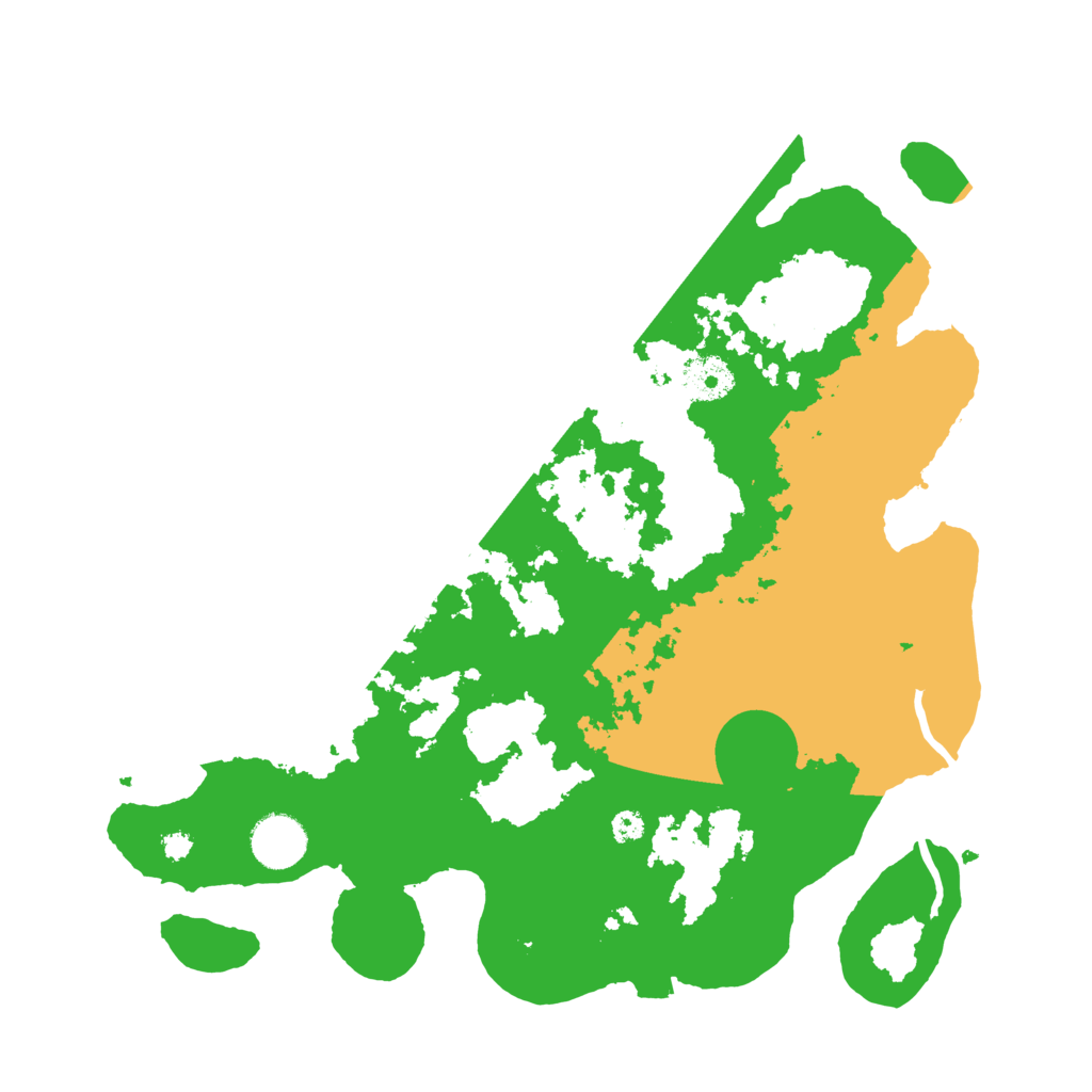 Biome Rust Map: Procedural Map, Size: 3500, Seed: 880367978