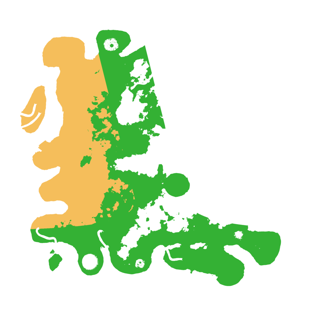 Biome Rust Map: Procedural Map, Size: 3500, Seed: 822883782