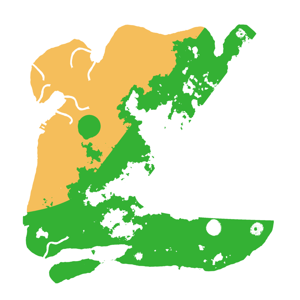 Biome Rust Map: Procedural Map, Size: 3500, Seed: 1724806087