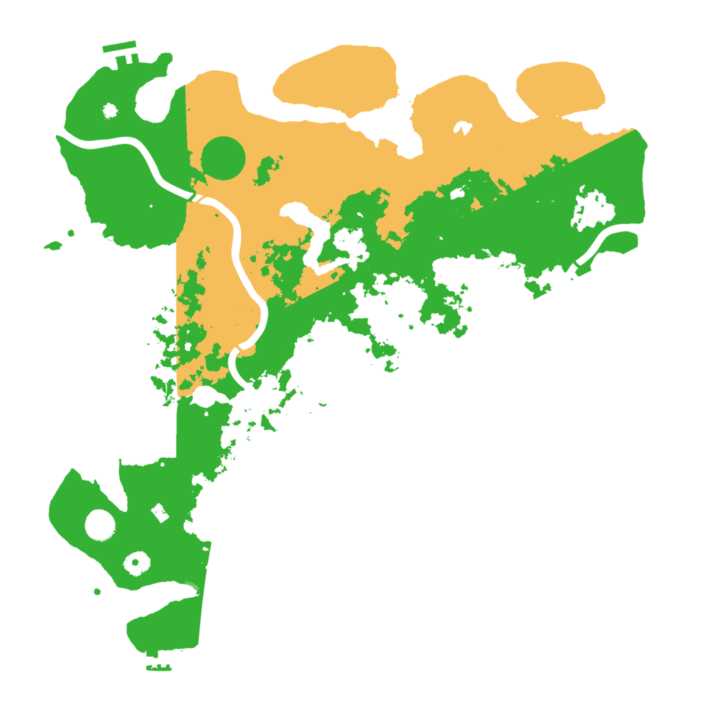 Biome Rust Map: Procedural Map, Size: 4250, Seed: 13072023