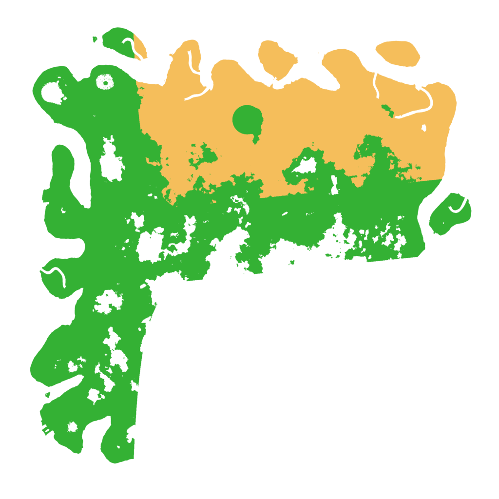 Biome Rust Map: Procedural Map, Size: 4500, Seed: 1645094496