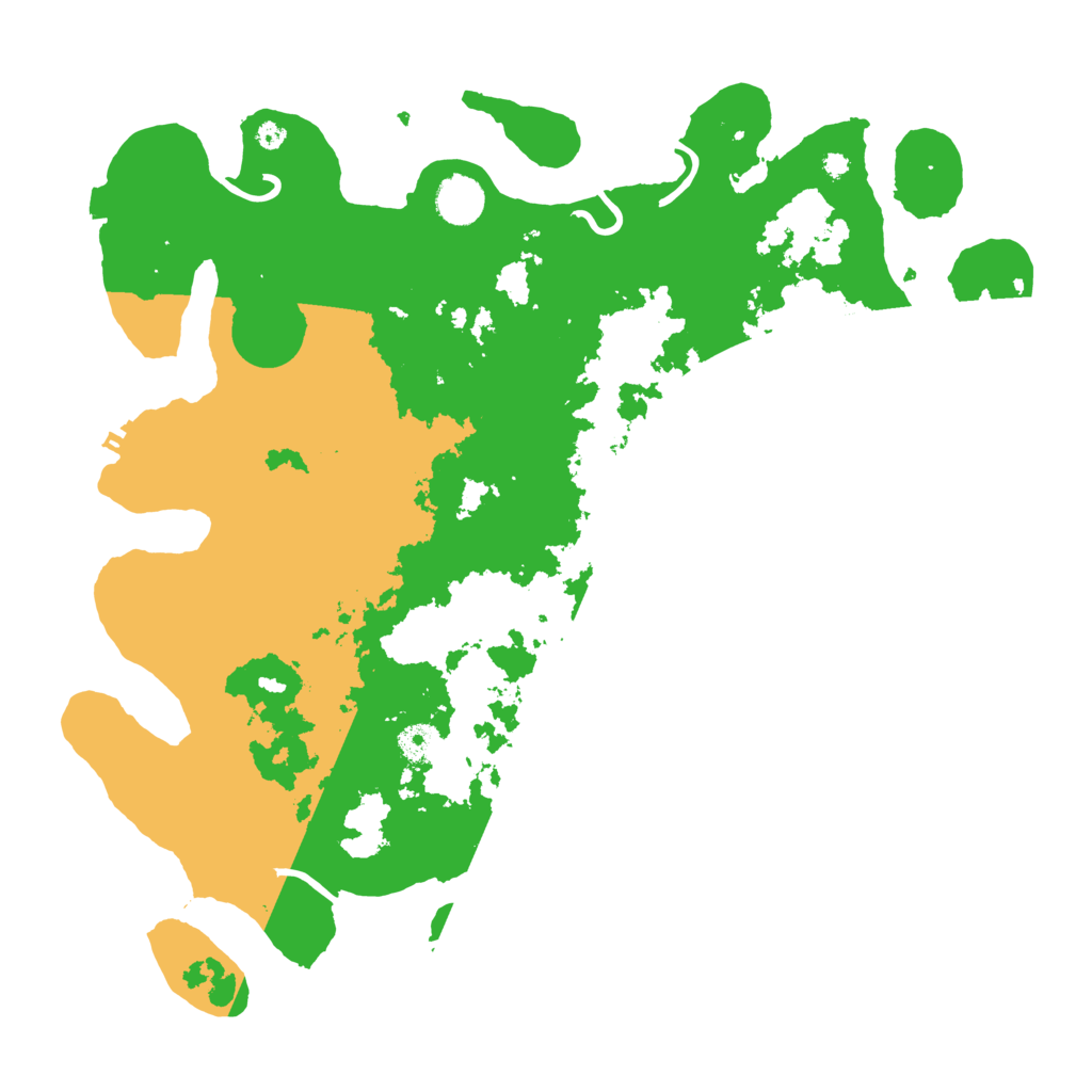 Biome Rust Map: Procedural Map, Size: 4000, Seed: 23806309