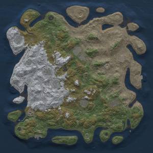 Thumbnail Rust Map: Procedural Map, Size: 4500, Seed: 209, 18 Monuments