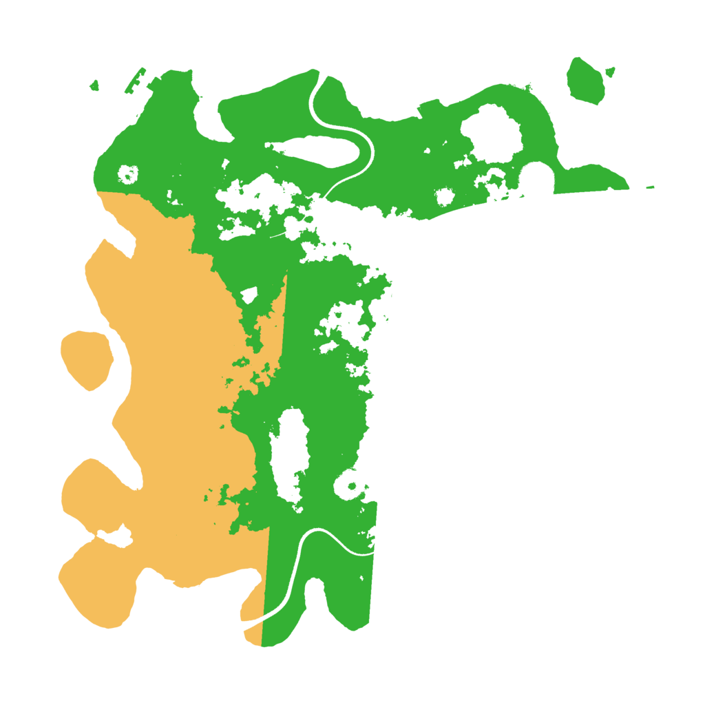 Biome Rust Map: Procedural Map, Size: 3500, Seed: 1656379512