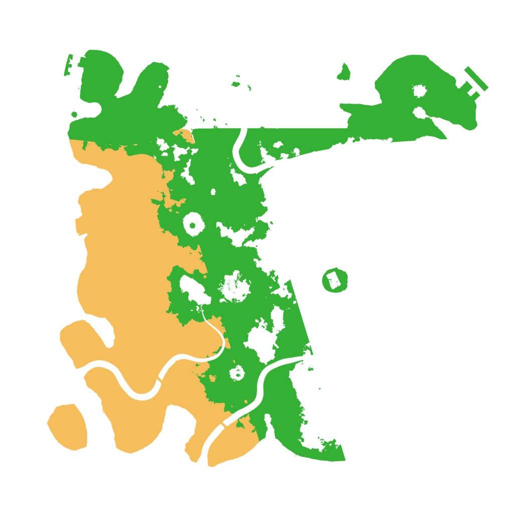 Biome Rust Map: Procedural Map, Size: 3500, Seed: 486212039