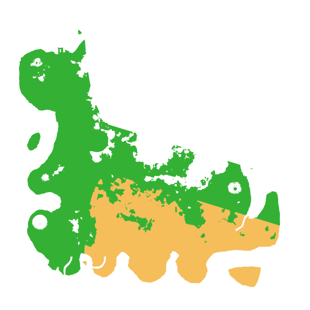 Biome Rust Map: Procedural Map, Size: 3700, Seed: 1286172214