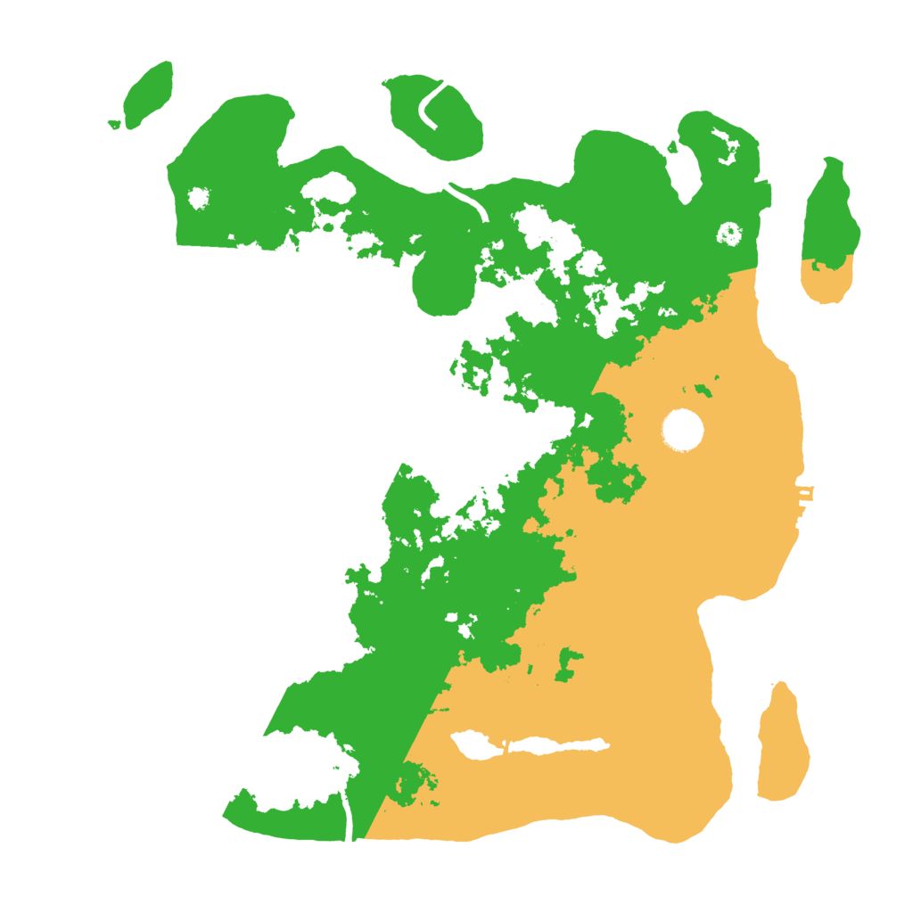 Biome Rust Map: Procedural Map, Size: 3850, Seed: 837002300