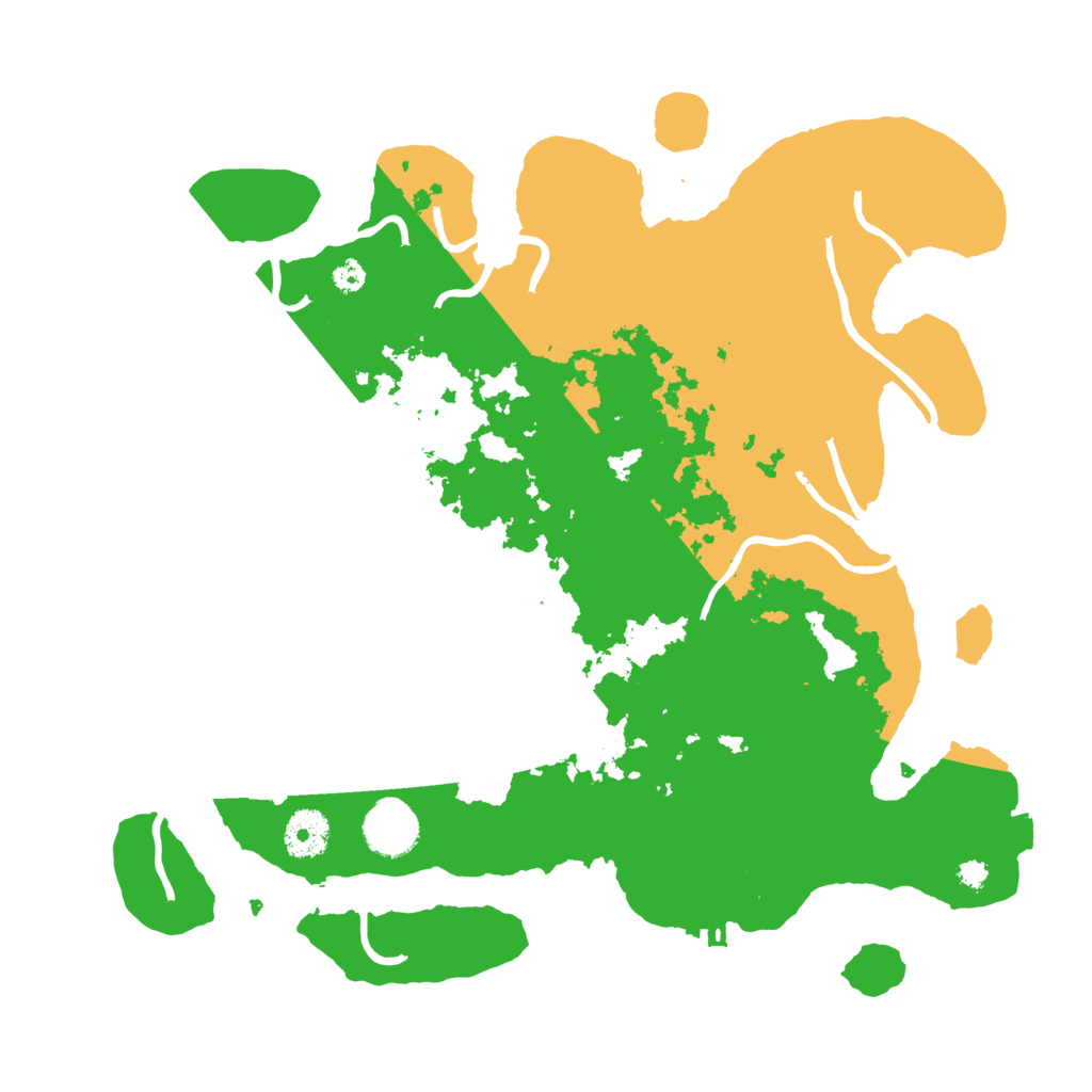 Biome Rust Map: Procedural Map, Size: 3500, Seed: 1814559224