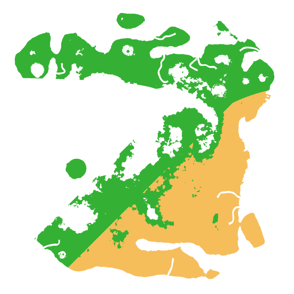 Biome Rust Map: Procedural Map, Size: 4000, Seed: 85225621