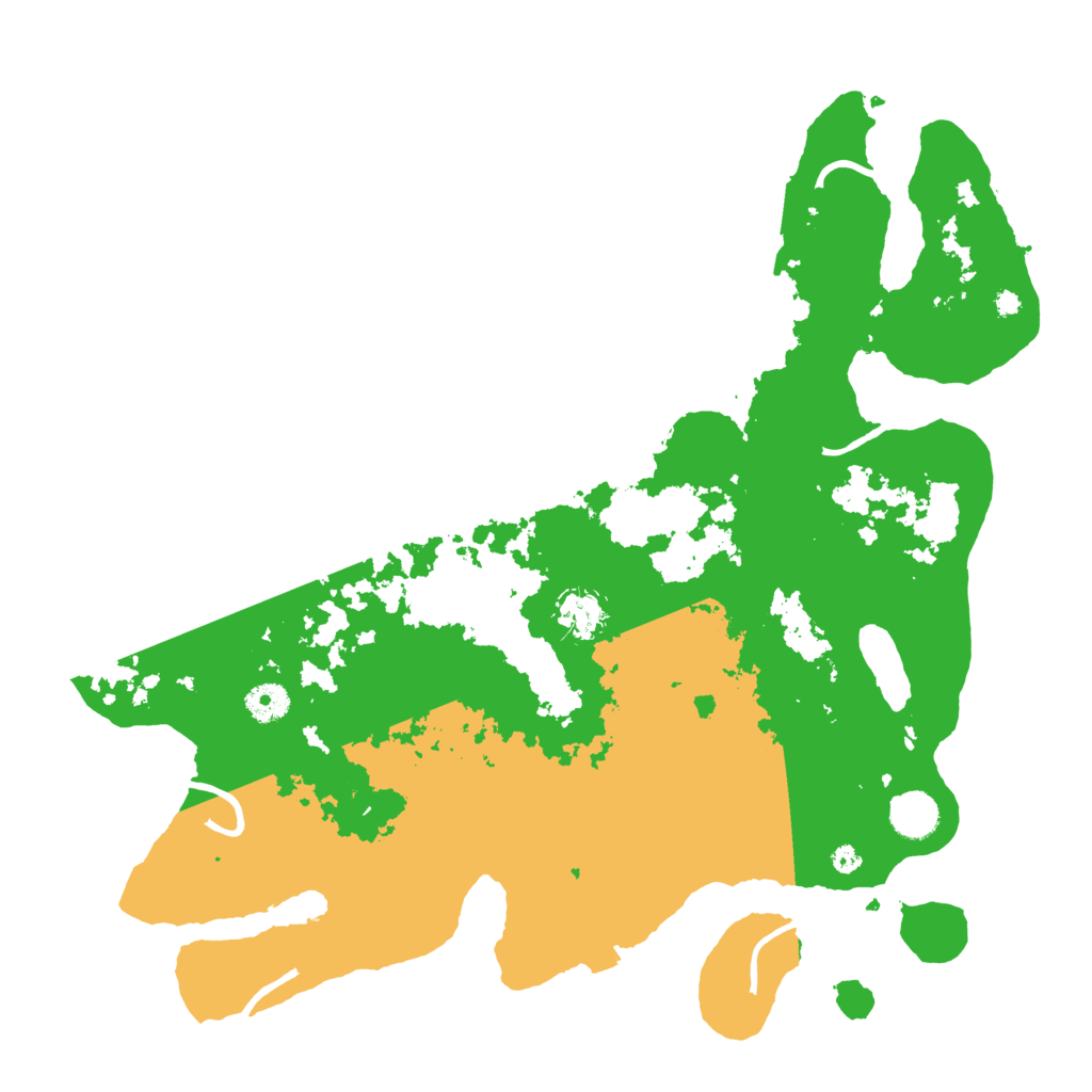 Biome Rust Map: Procedural Map, Size: 4000, Seed: 4358363