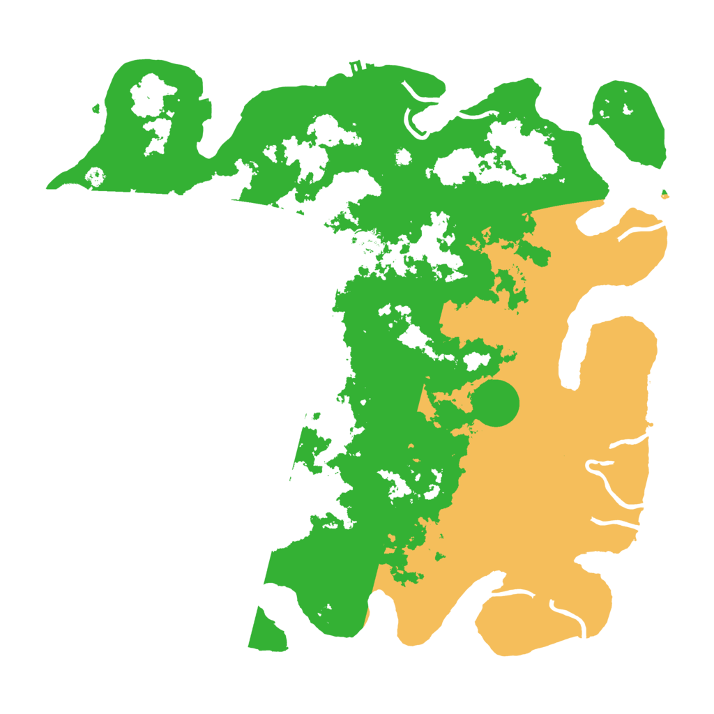 Biome Rust Map: Procedural Map, Size: 4000, Seed: 1429908999