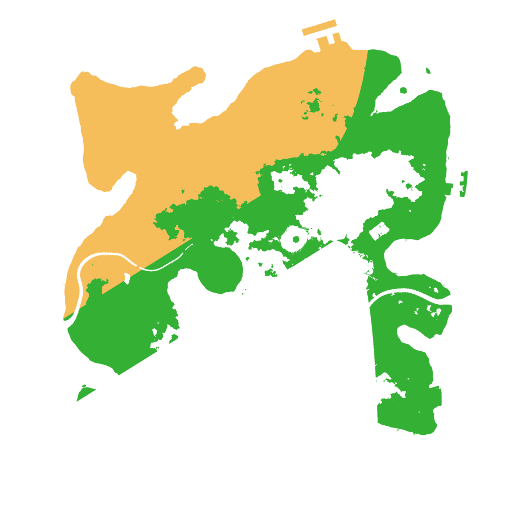 Biome Rust Map: Procedural Map, Size: 3000, Seed: 388485230