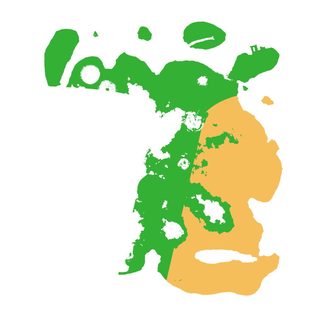 Biome Rust Map: Procedural Map, Size: 3000, Seed: 2000002841