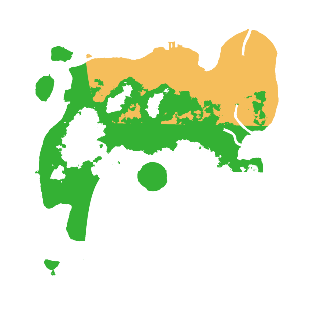 Biome Rust Map: Procedural Map, Size: 3000, Seed: 78624151