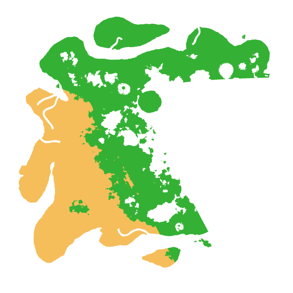 Biome Rust Map: Procedural Map, Size: 3600, Seed: 1973482395