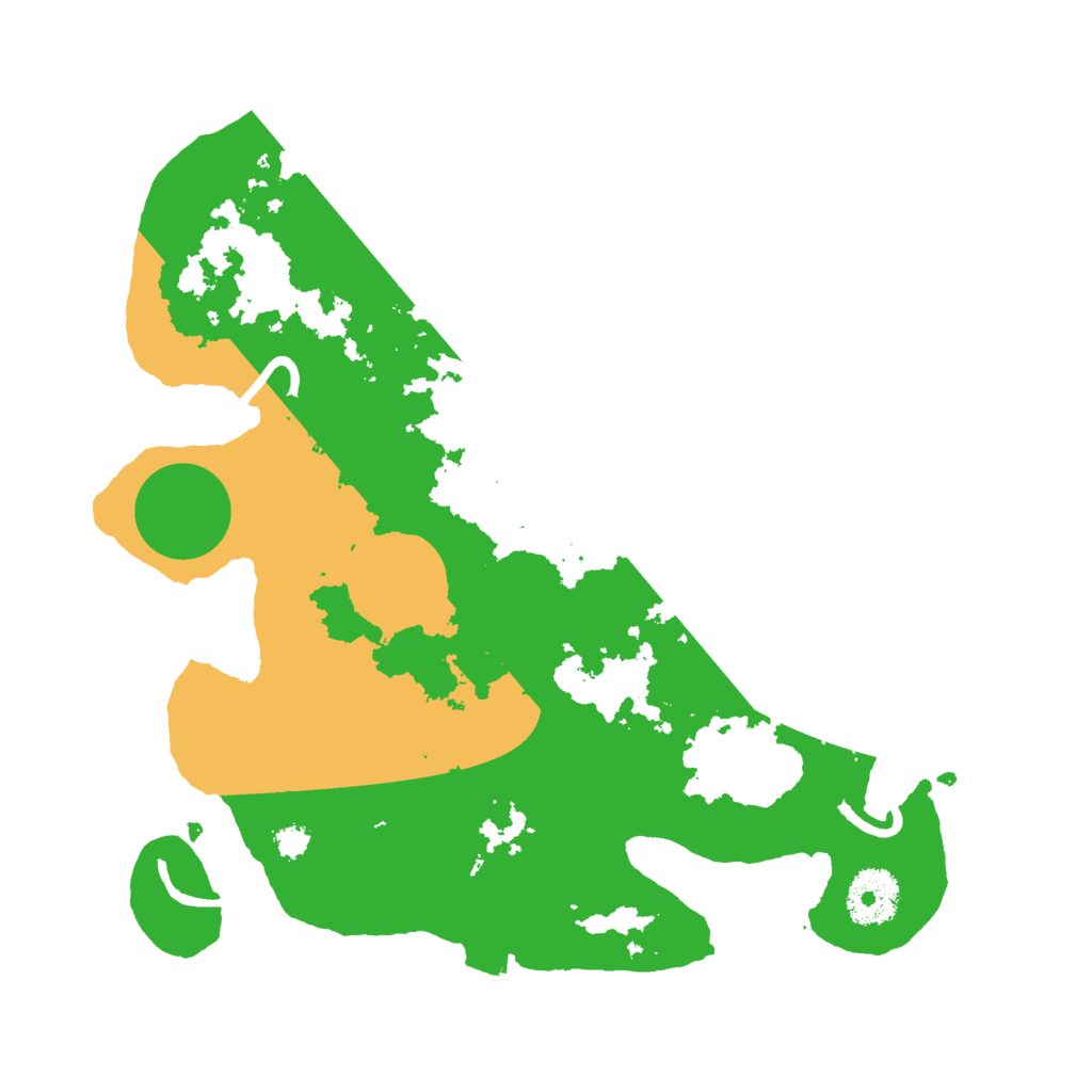 Biome Rust Map: Procedural Map, Size: 3000, Seed: 619791675