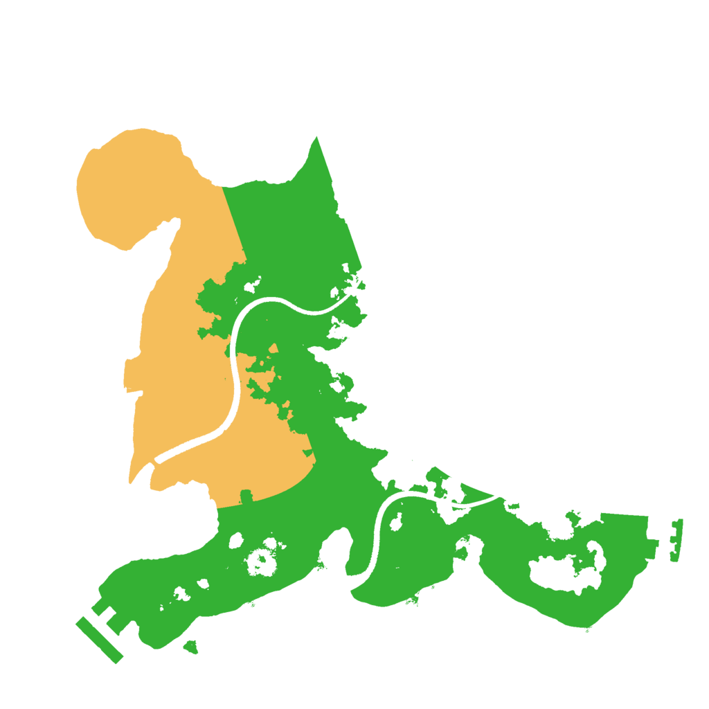 Biome Rust Map: Procedural Map, Size: 2500, Seed: 481749059