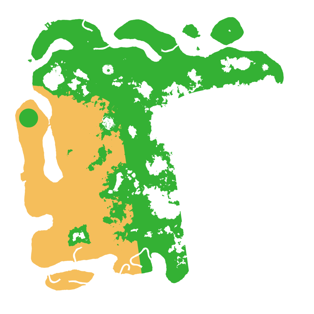 Biome Rust Map: Procedural Map, Size: 4400, Seed: 913687722