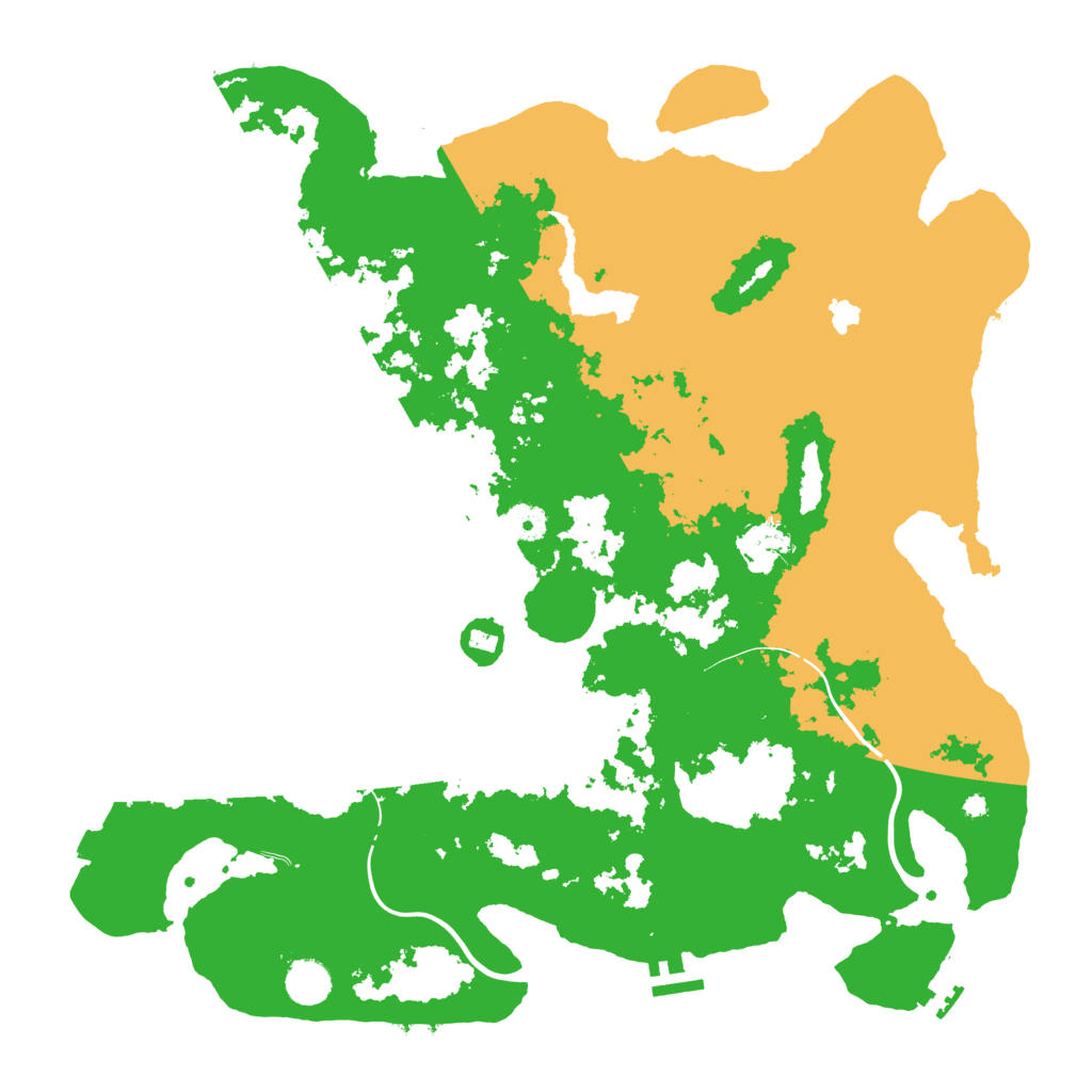 Biome Rust Map: Procedural Map, Size: 4250, Seed: 759021826