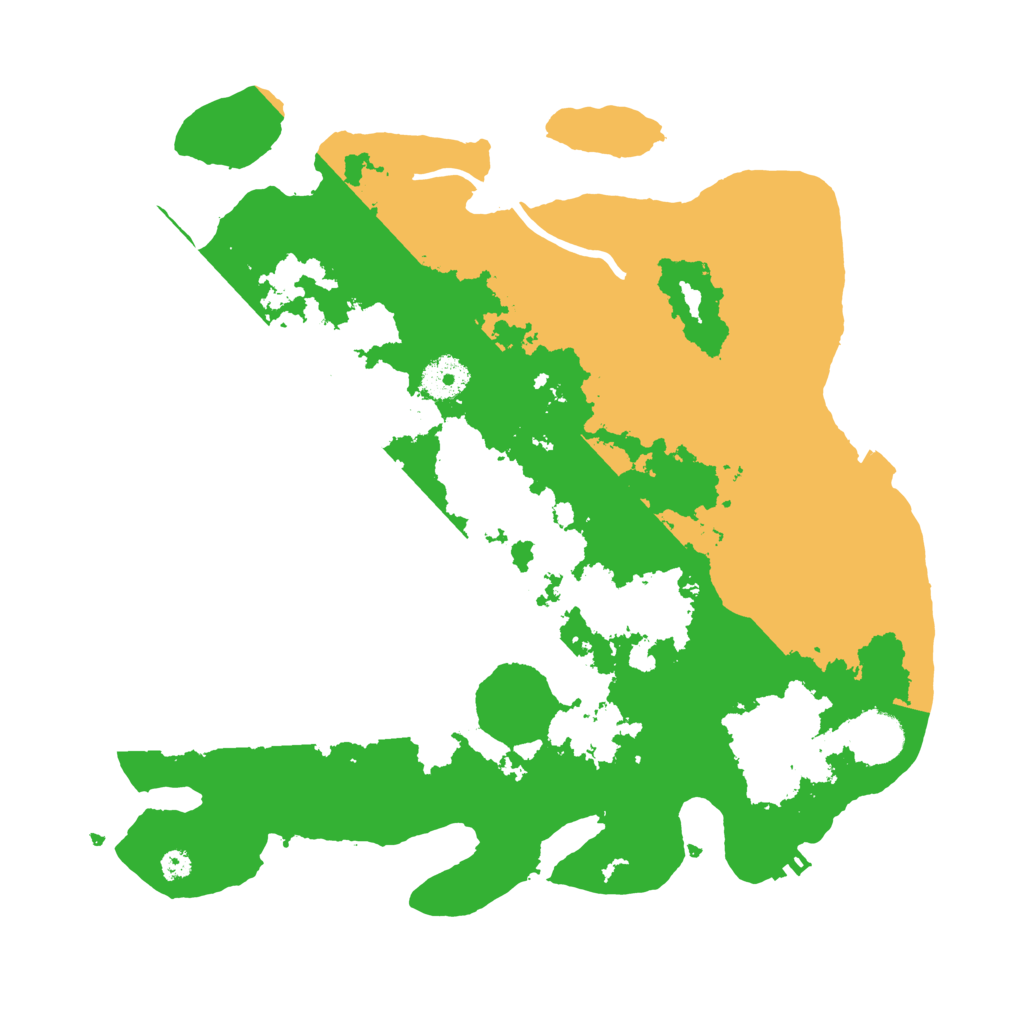 Biome Rust Map: Procedural Map, Size: 3500, Seed: 1018111280