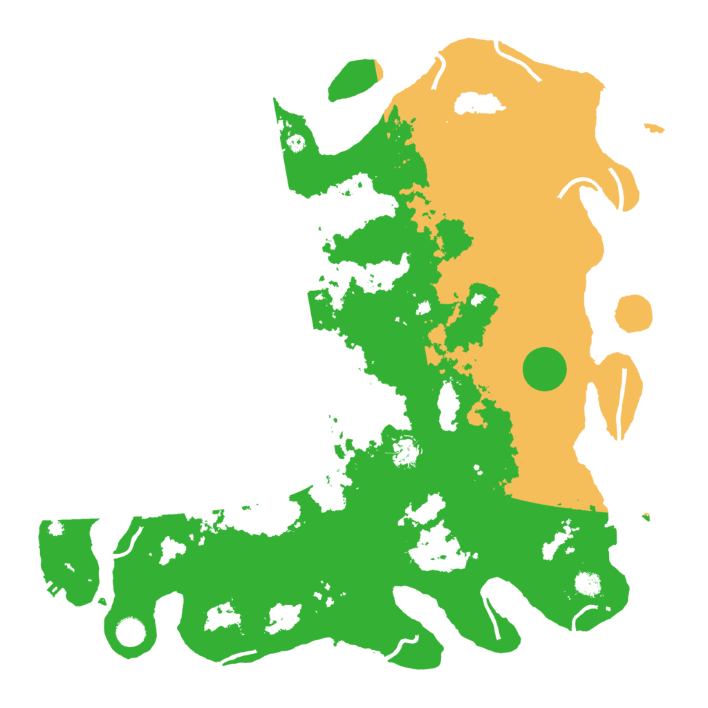 Biome Rust Map: Procedural Map, Size: 4250, Seed: 647900562